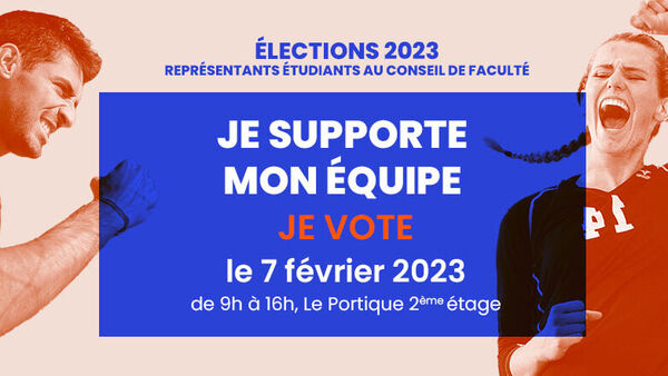  Elections Conseil de Faculté 2023